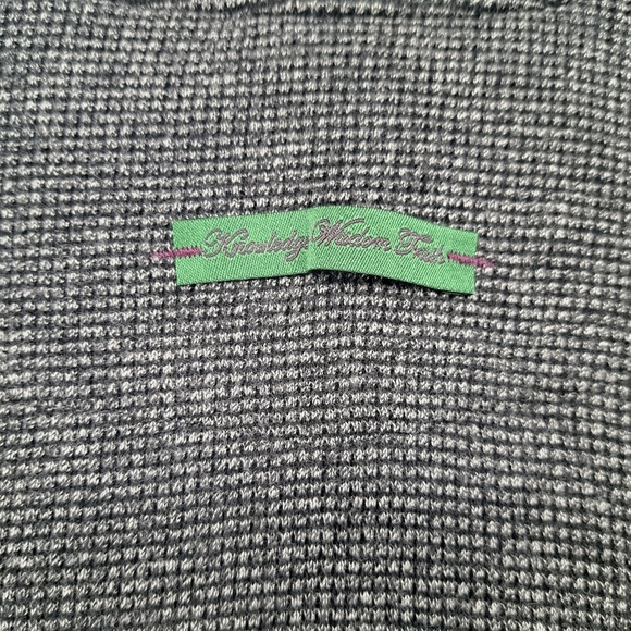 Robert Graham Quarter Zip Pop Over Sweater Size Large - Picture 5 of 8